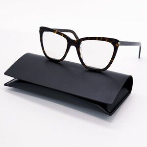 NEW SAINT LAURENT SL 548 SLIM 007 HAVANA WOMEN EYEGLASSES SAINT LAURENT SL548
